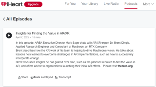 AR in the workplace icon